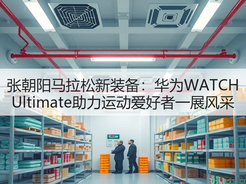 张朝阳马拉松新装备：华为WATCH Ul