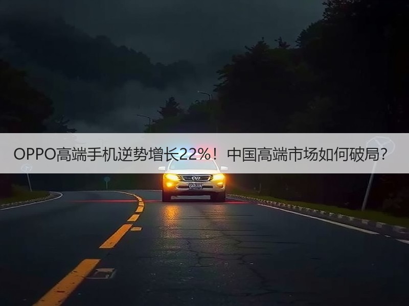 OPPO高端手机逆势增长22%！中国高端