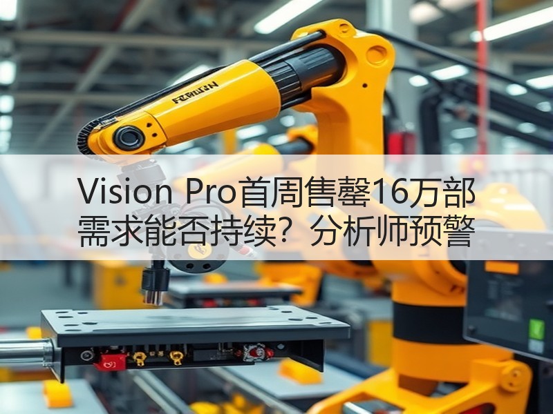 Vision Pro首周售罄16万部 需