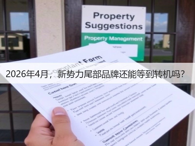 2026年4月，新势力尾部品牌还能等到转