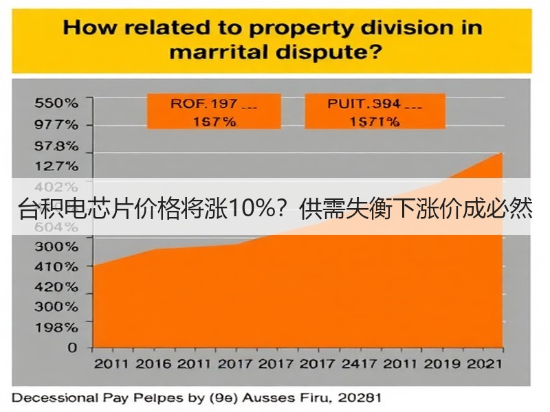 台积电芯片价格将涨10%？供需失衡下涨价