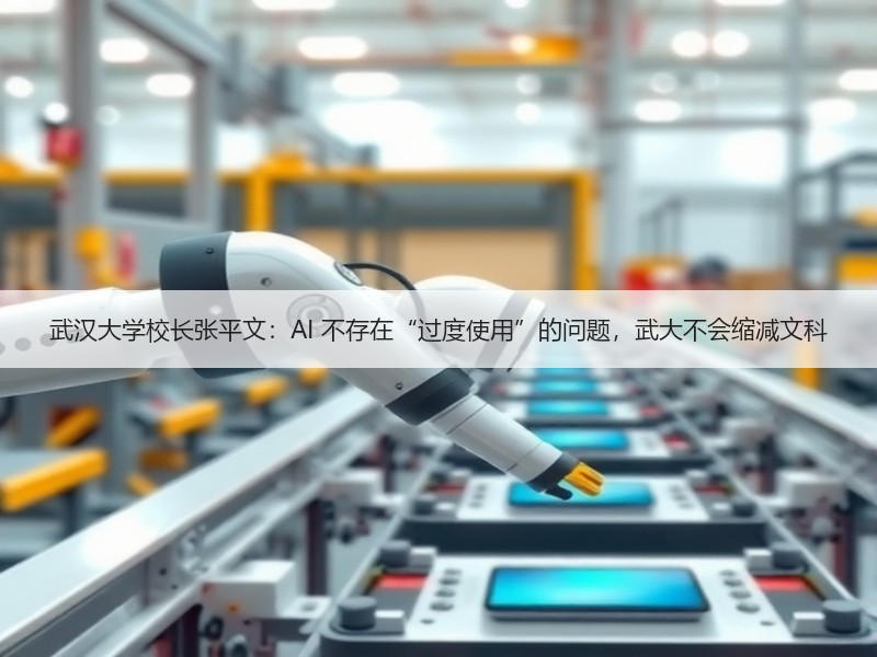 武汉大学校长张平文：AI 不存在“过度使
