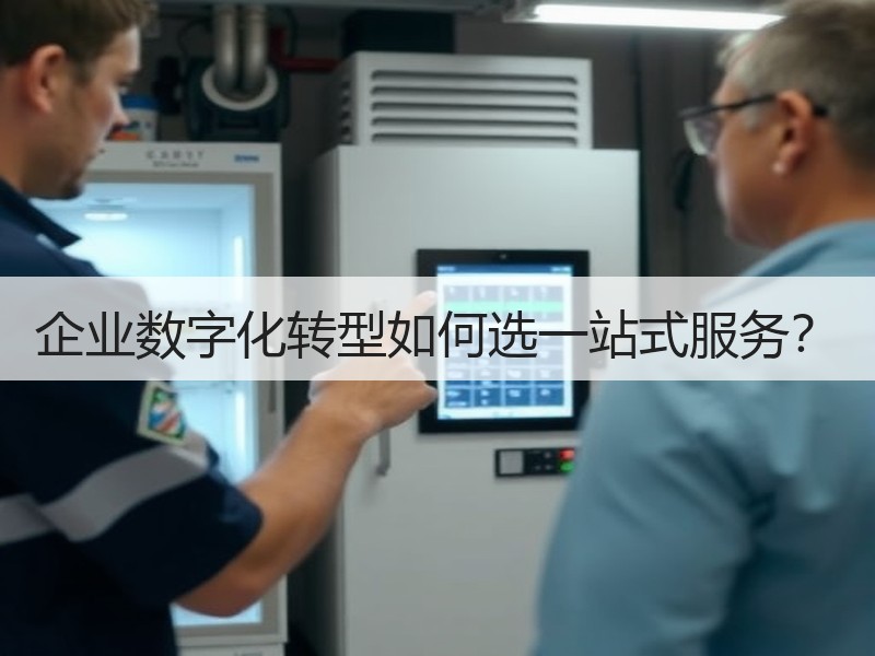 企业数字化转型如何选一站式服务？