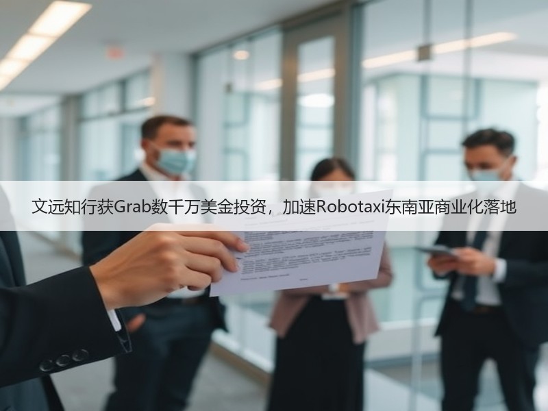 文远知行获Grab数千万美金投资，加速R