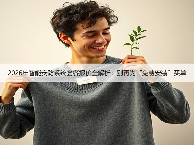 2026年智能安防系统套餐报价全解析：别