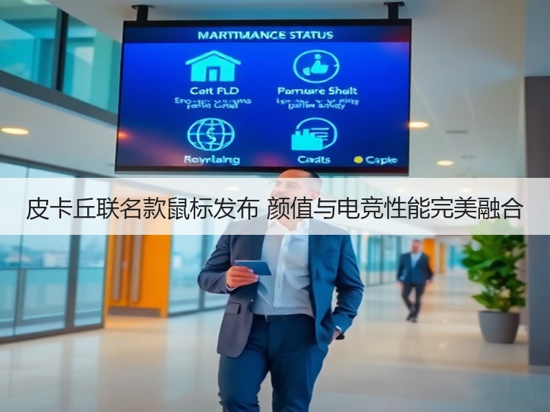 皮卡丘联名款鼠标发布 颜值与电竞性能完美