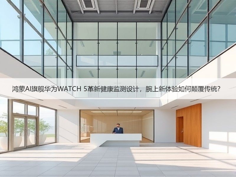 鸿蒙AI旗舰华为WATCH 5革新健康监