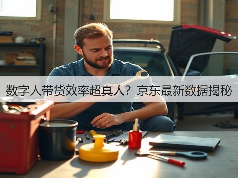 数字人带货效率超真人？京东最新数据揭秘