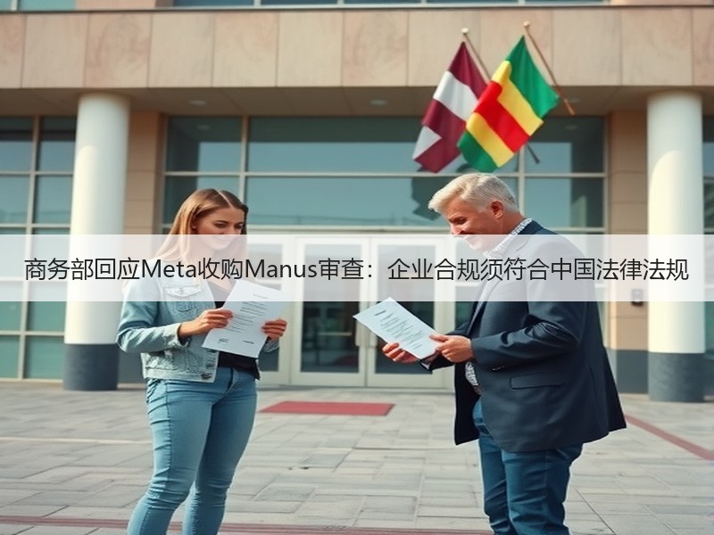 商务部回应Meta收购Manus审查：企