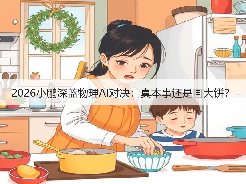 2026小鹏深蓝物理AI对决：真本事还是