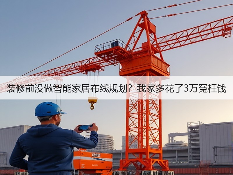 装修前没做智能家居布线规划？我家多花了3