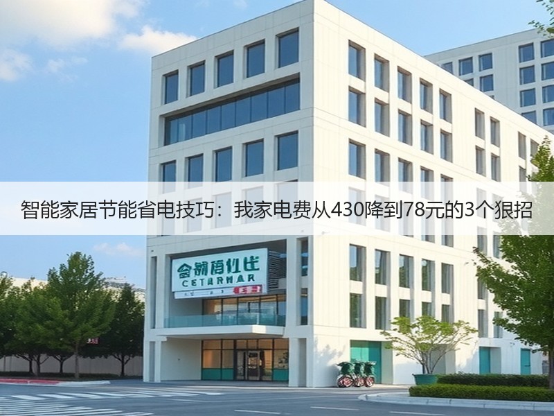 智能家居节能省电技巧：我家电费从430降