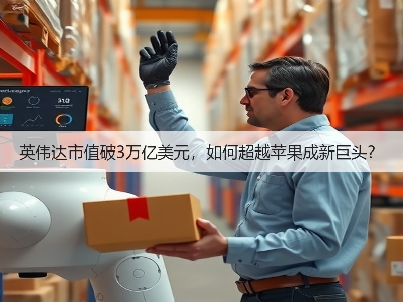 英伟达市值破3万亿美元，如何超越苹果成新