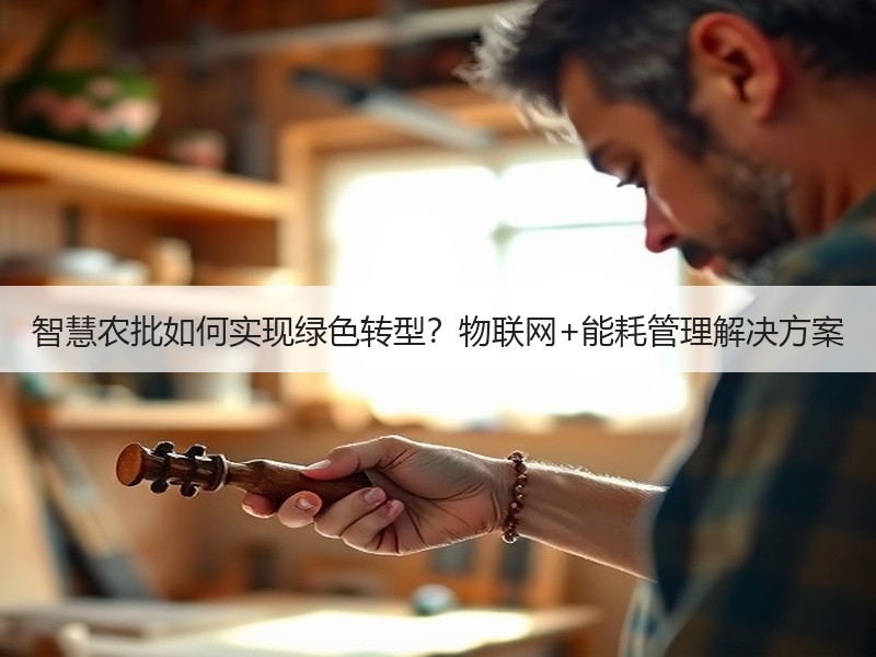 智慧农批如何实现绿色转型？物联网+能耗管