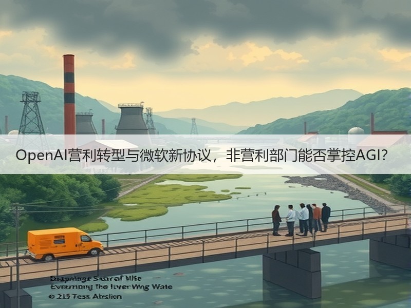 OpenAI营利转型与微软新协议，非营利