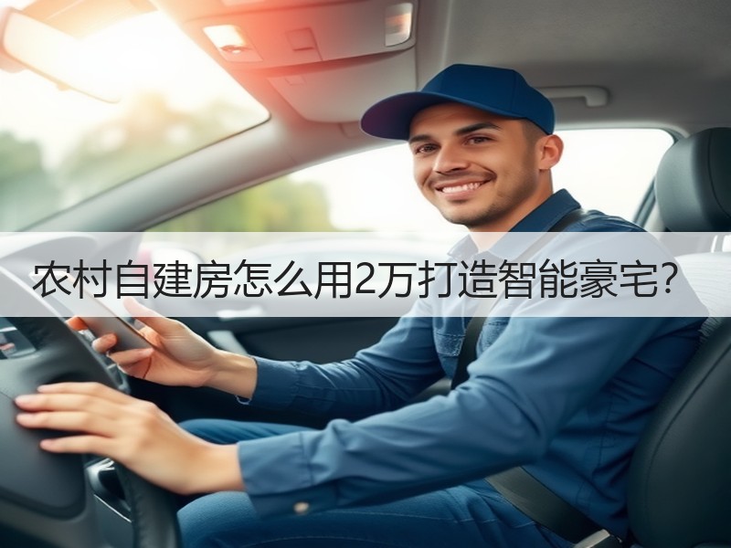 农村自建房怎么用2万打造智能豪宅？