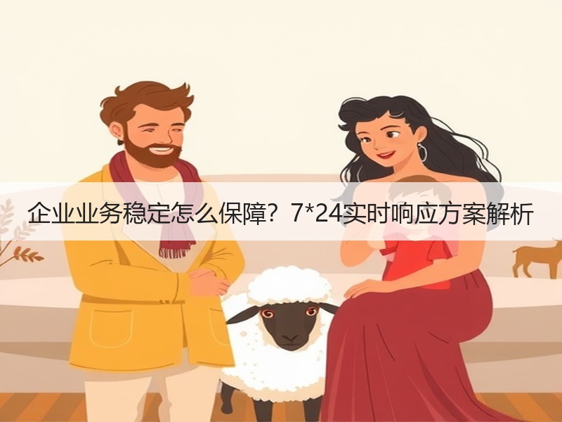 企业业务稳定怎么保障？7*24实时响应方