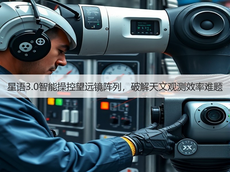 星语3.0智能操控望远镜阵列，破解天文观