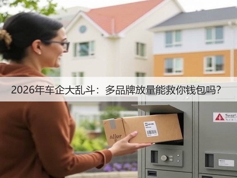 2026年车企大乱斗：多品牌放量能救你钱