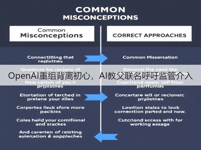OpenAI重组背离初心，AI教父联名呼