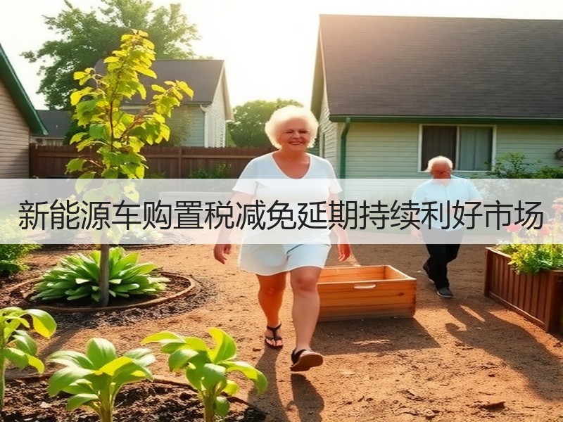 新能源车购置税减免延期持续利好市场
