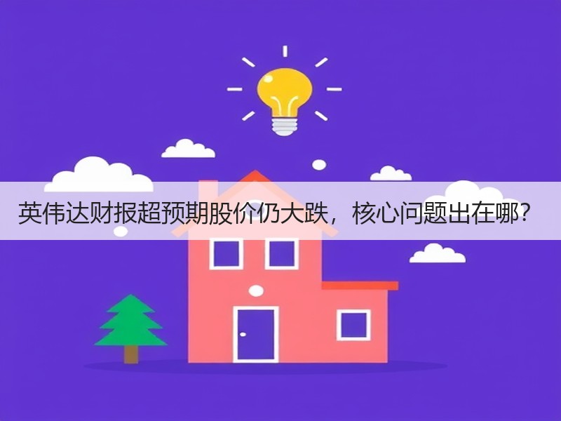 英伟达财报超预期股价仍大跌，核心问题出在