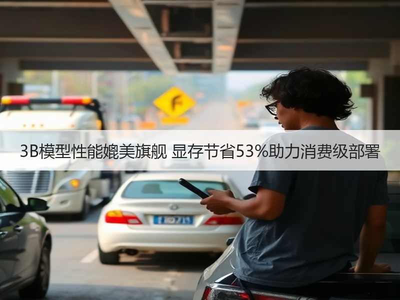 3B模型性能媲美旗舰 显存节省53%助力