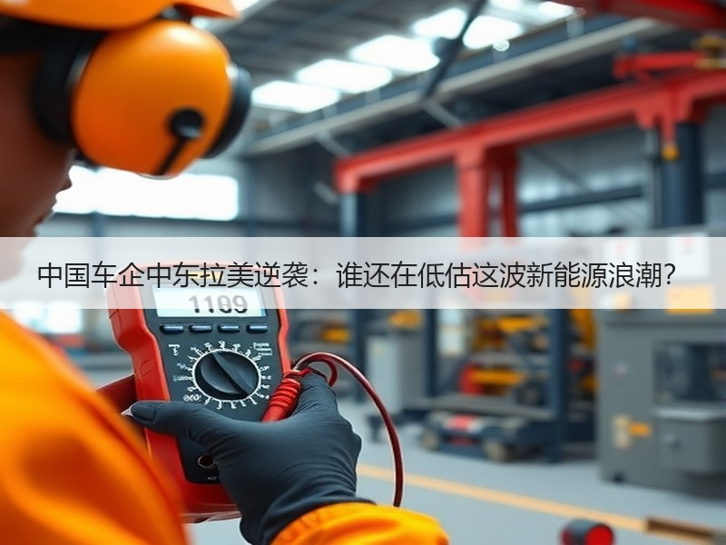 中国车企中东拉美逆袭：谁还在低估这波新能