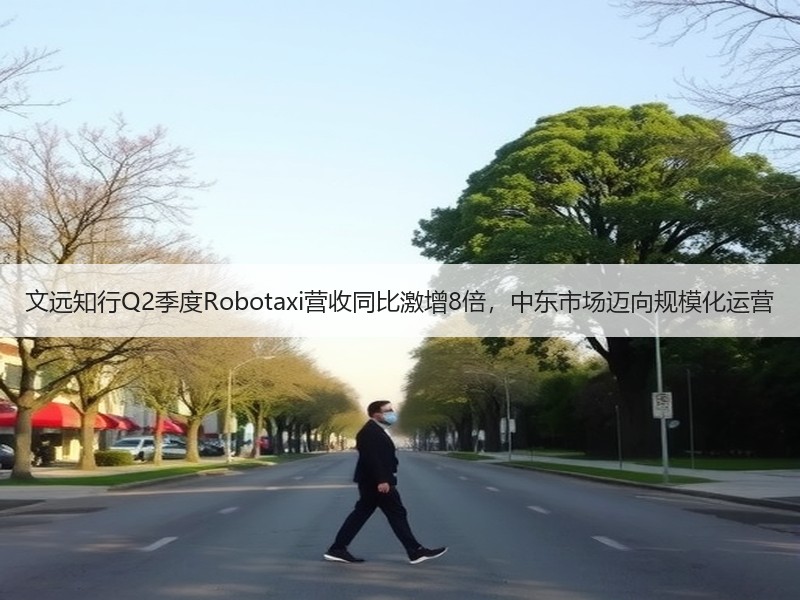文远知行Q2季度Robotaxi营收同比