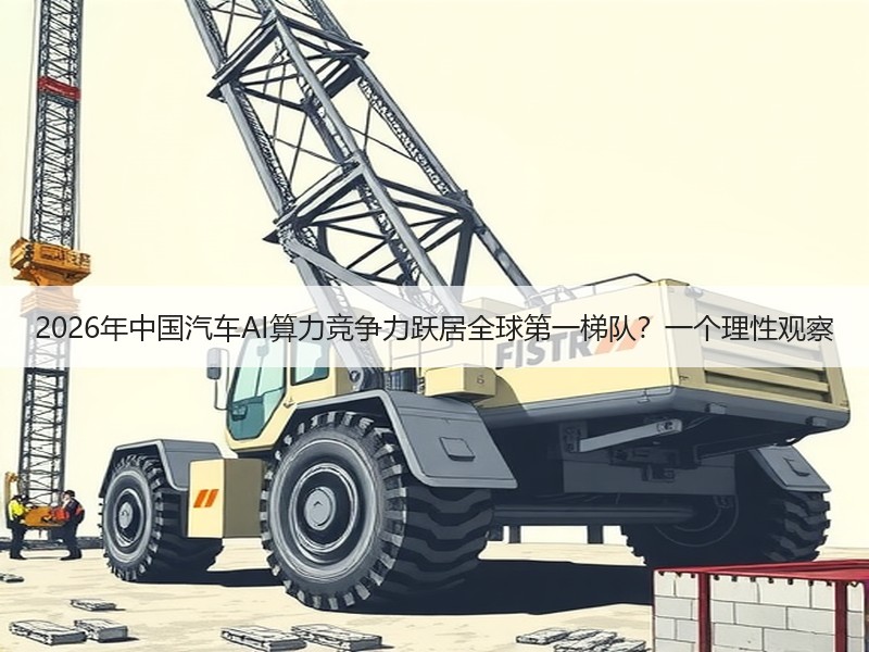 2026年中国汽车AI算力竞争力跃居全球