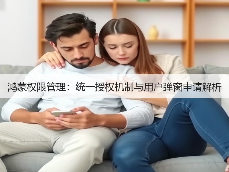 鸿蒙权限管理：统一授权机制与用户弹窗申请