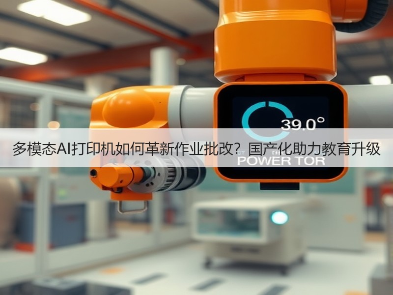 多模态AI打印机如何革新作业批改？国产化