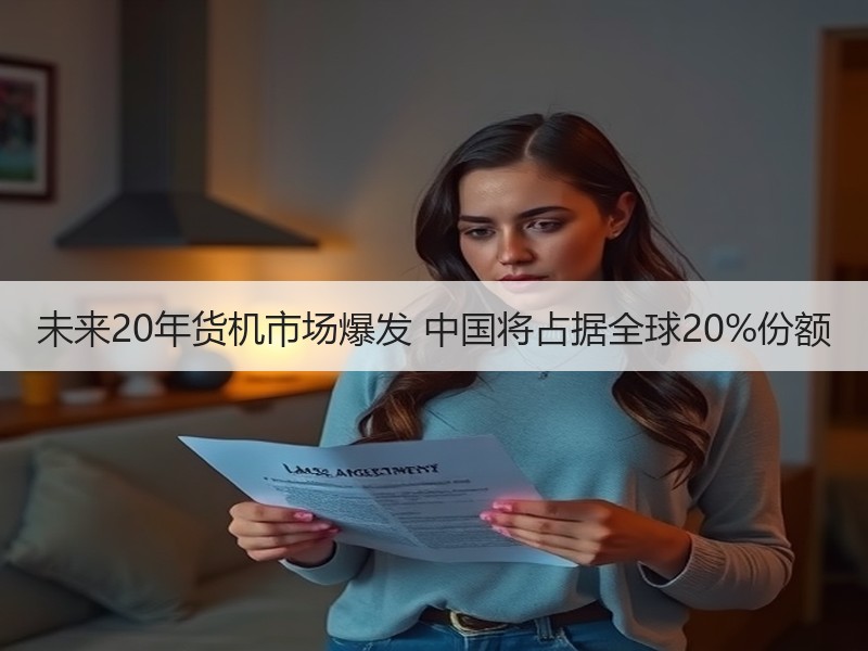 未来20年货机市场爆发 中国将占据全球2