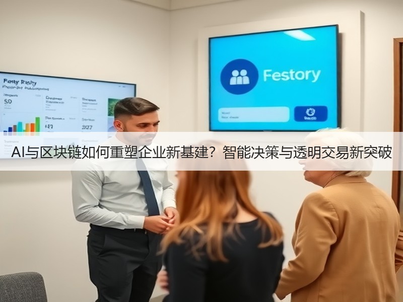 AI与区块链如何重塑企业新基建？智能决策
