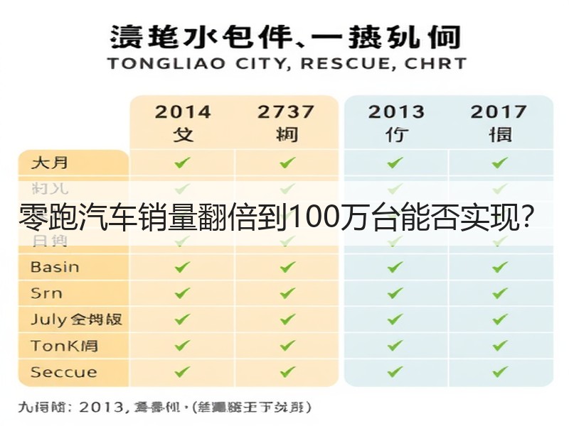 零跑汽车销量翻倍到100万台能否实现？