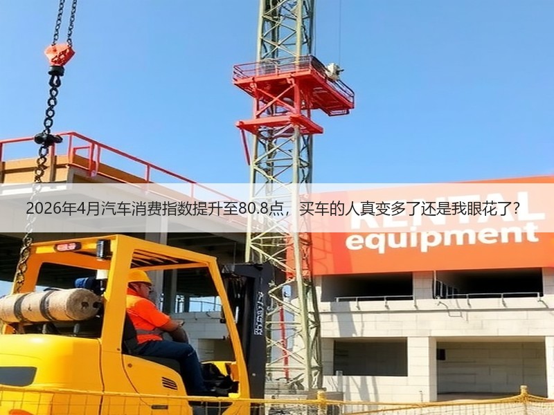 2026年4月汽车消费指数提升至80.8