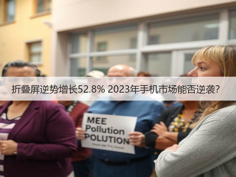 折叠屏逆势增长52.8% 2023年手机