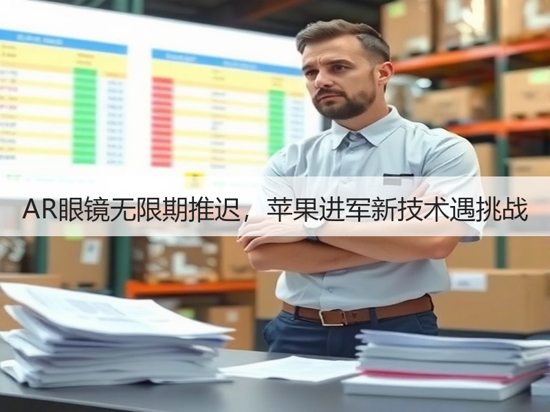 AR眼镜无限期推迟，苹果进军新技术遇挑战