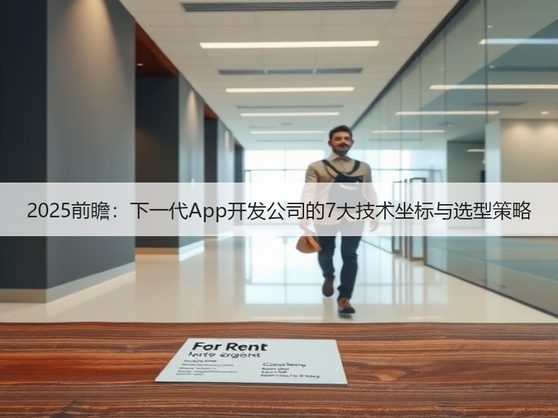 2025前瞻：下一代App开发公司的7大
