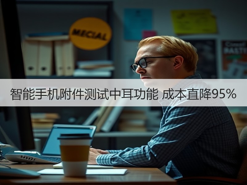 智能手机附件测试中耳功能 成本直降95%