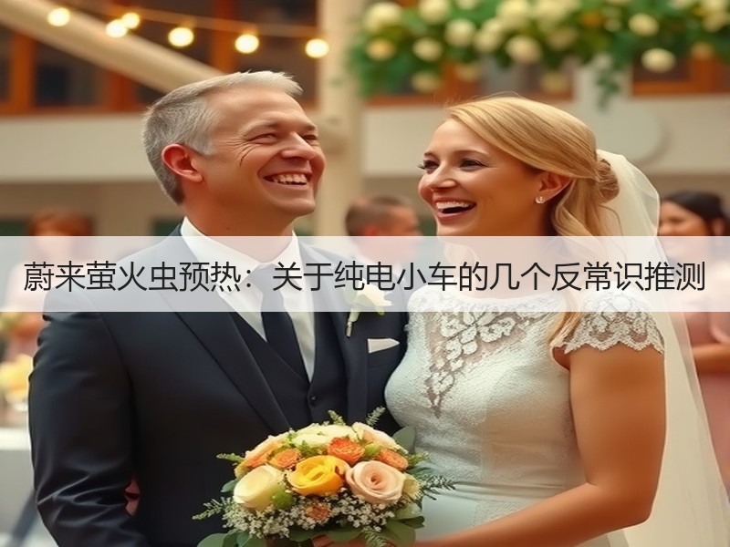 蔚来萤火虫预热：关于纯电小车的几个反常识
