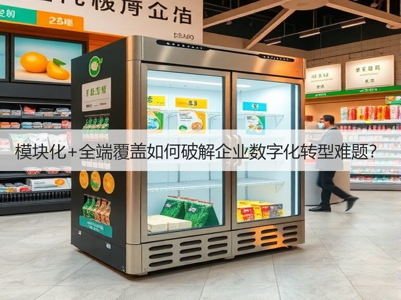 模块化+全端覆盖如何破解企业数字化转型难