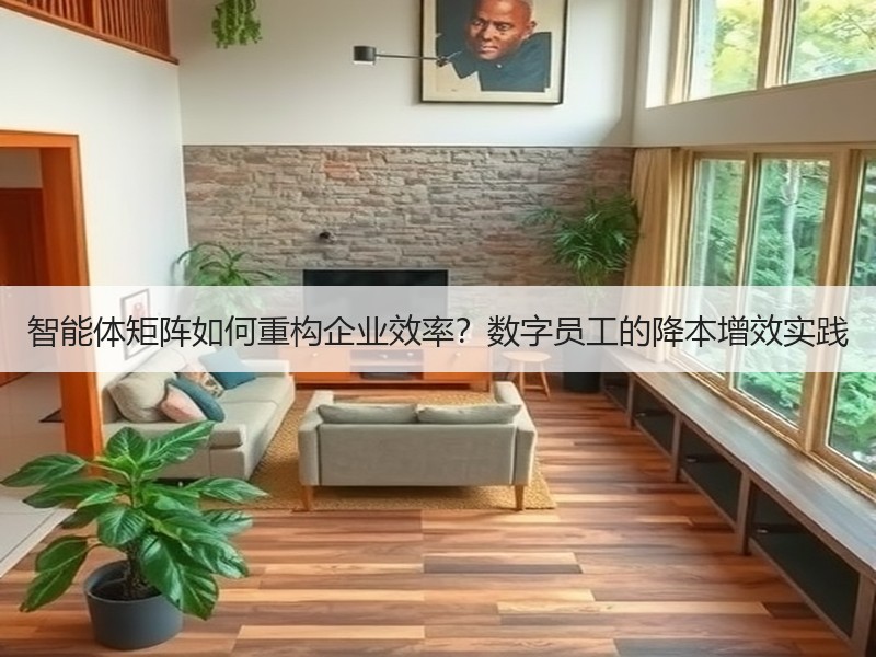 智能体矩阵如何重构企业效率？数字员工的降