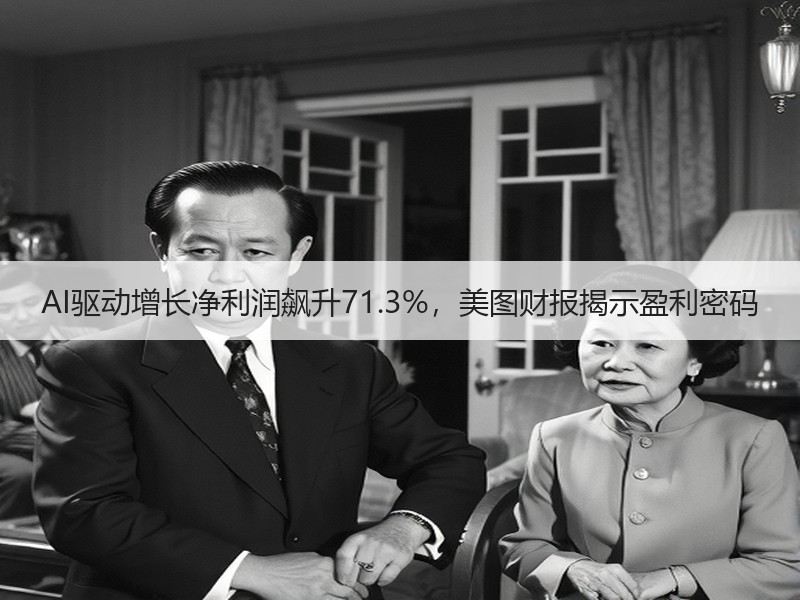 AI驱动增长净利润飙升71.3%，美图财