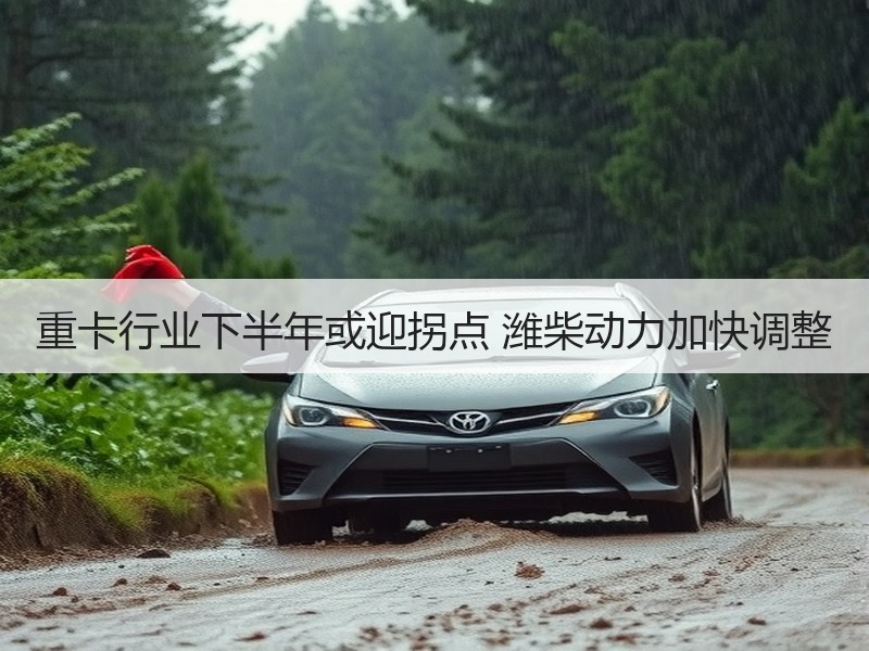 重卡行业下半年或迎拐点 潍柴动力加快调整