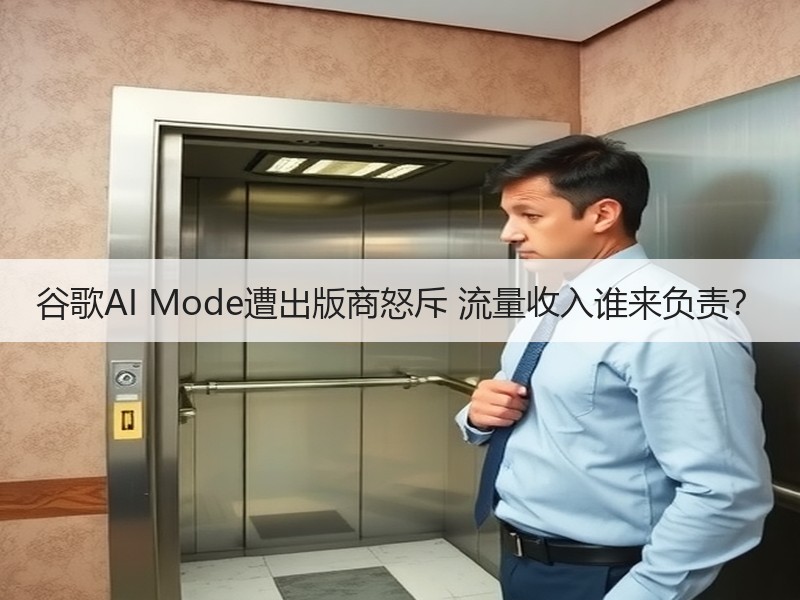 谷歌AI Mode遭出版商怒斥 流量收入