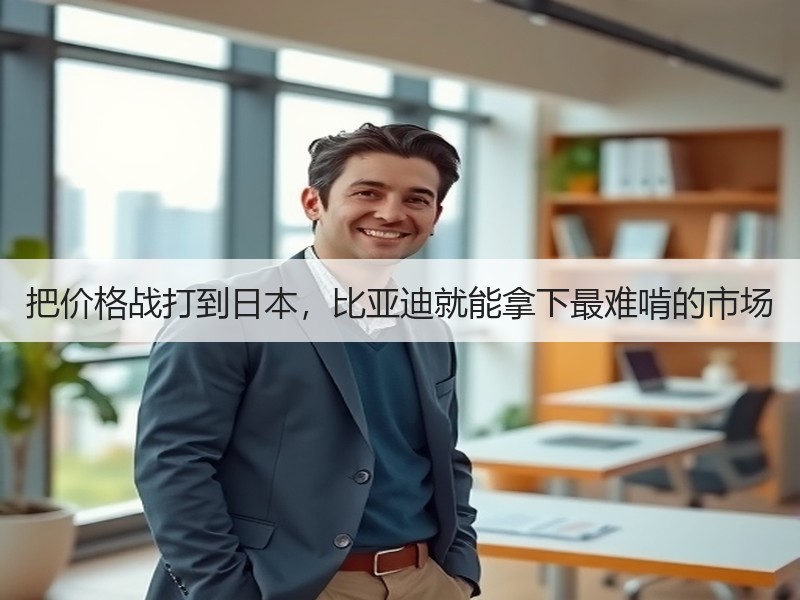 把价格战打到日本，比亚迪就能拿下最难啃的