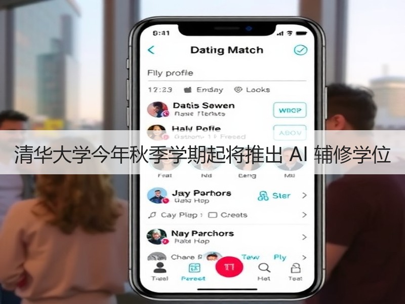 清华大学今年秋季学期起将推出 AI 辅修
