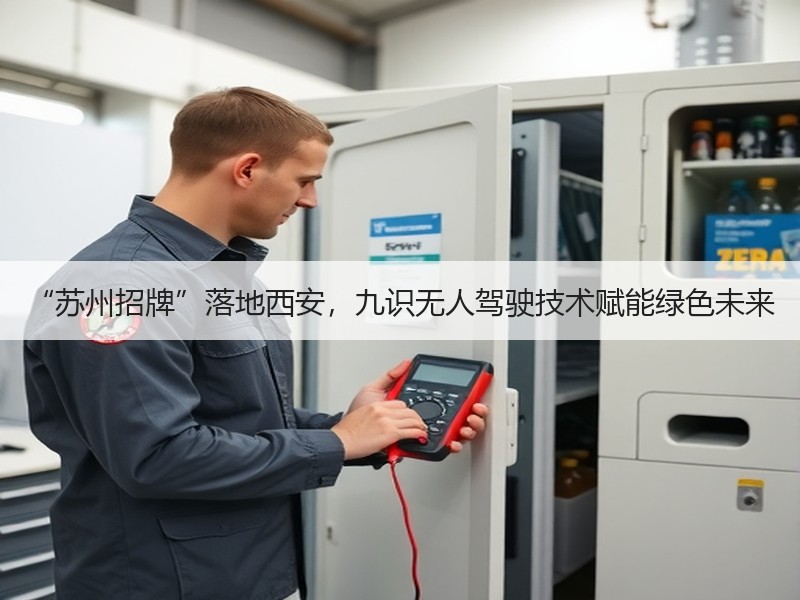 “苏州招牌”落地西安，九识无人驾驶技术赋