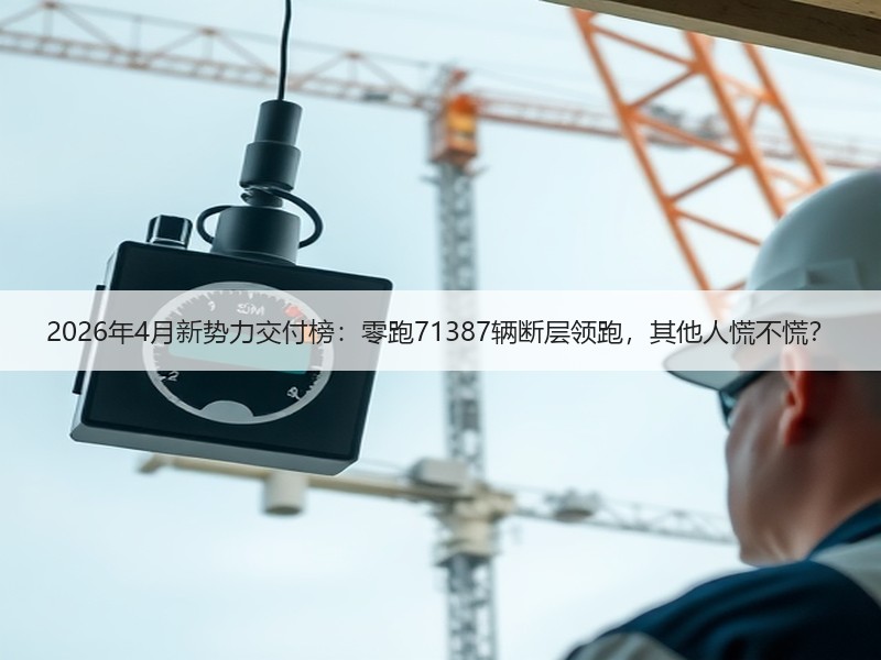 2026年4月新势力交付榜：零跑7138